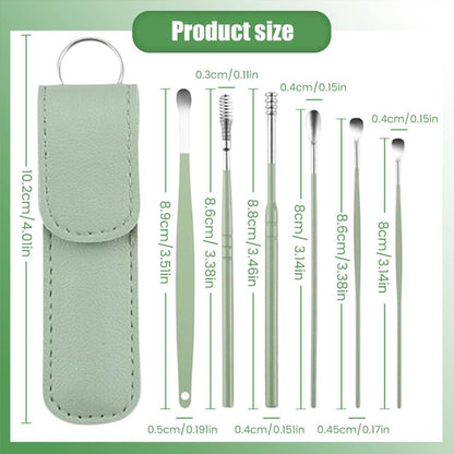 Professional Ear Cleaning Kit with PU Leather Case