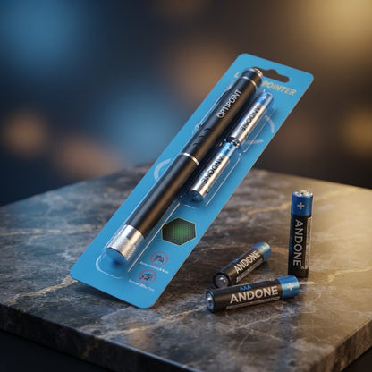 Green Laser Pointer – Compact Metal Body